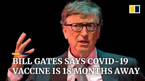 Bill Gate Coronavirus Manifesto