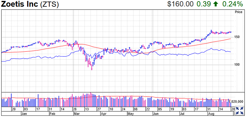 Zoetis Stock Chart