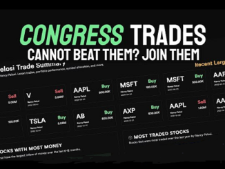 Congressional Trades New Trading Strategy